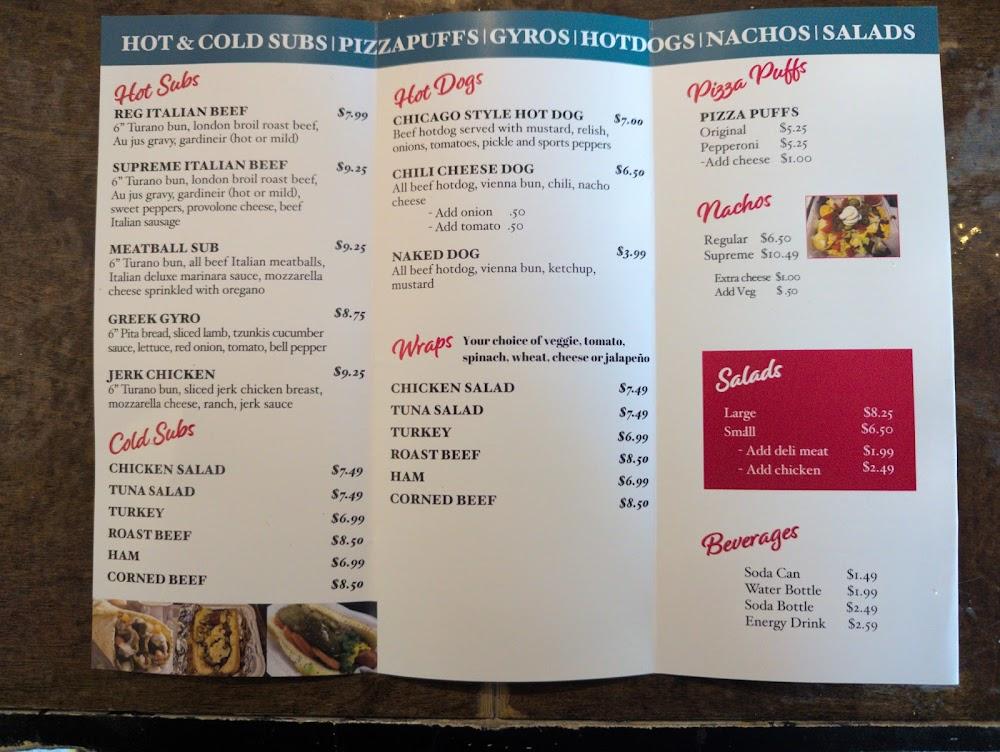 Scoops & Subs Menu image 3